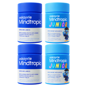 Mindtropic 2 Botol + Mindtropic Junior 2 Botol